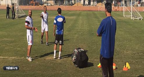 مؤمن سليمان يقود تدريبات المستبعدين في الزمالك